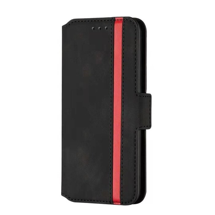 JVS Products Samsung Galaxy S20 Ultra hoesje - Bookcase - Pasjeshouder - Portemonnee - Kunstleer - Zwart