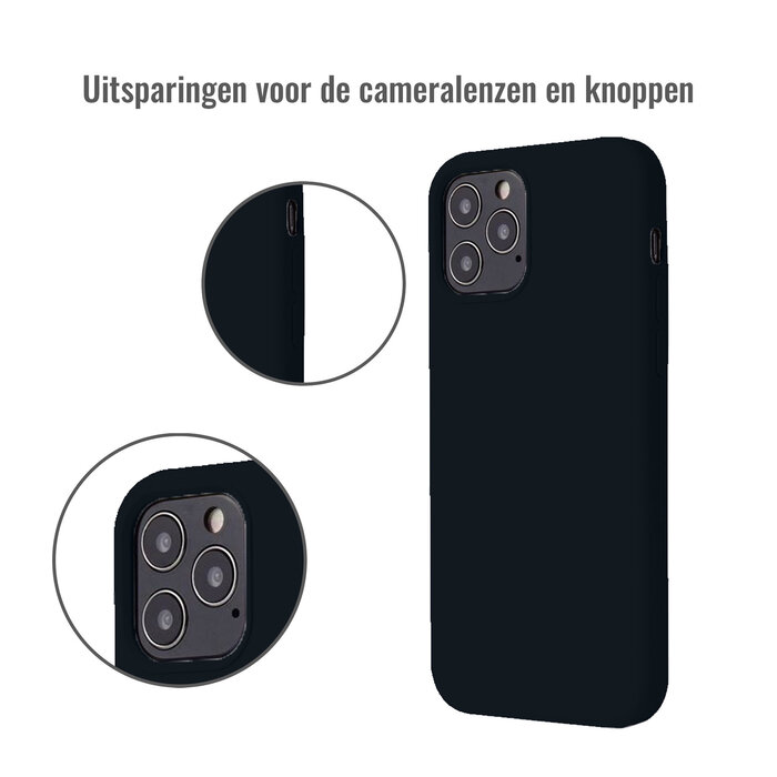 JVS Products iPhone 13 hoesje - Backcover - TPU - Zwart