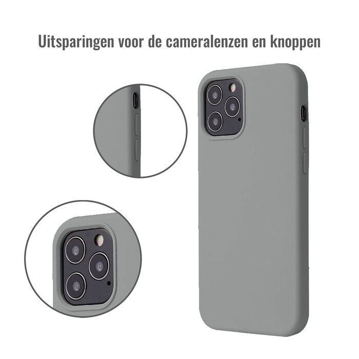 JVS Products iPhone XR hoesje - Backcover - TPU - Grijs