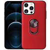 Samsung Galaxy Note 20 hoesje - Backcover - Ringhouder - TPU - Rood