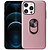 iPhone SE 2022 hoesje - Backcover - Ringhouder - TPU - Rose Goud