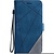 iPhone 8 hoesje - Bookcase - Pasjeshouder - Portemonnee - Patroon - Kunstleer - Blauw