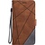 iPhone 11 hoesje - Bookcase - Pasjeshouder - Portemonnee - Patroon - Kunstleer - Bruin