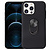 iPhone 11 Pro Max hoesje - Backcover - Ringhouder - TPU - Zwart