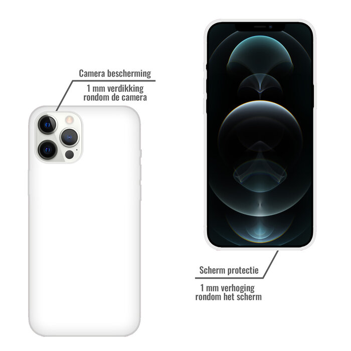 JVS Products iPhone SE 2020 hoesje - Backcover - TPU - Wit