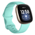 Bandje geschikt voor Fitbit Versa 3 - Maat L - Polsband - Horlogebandje - Siliconen - Blauw