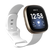 Bandje geschikt voor Fitbit Sense - Maat L - Polsband - Horlogebandje - Siliconen - Wit