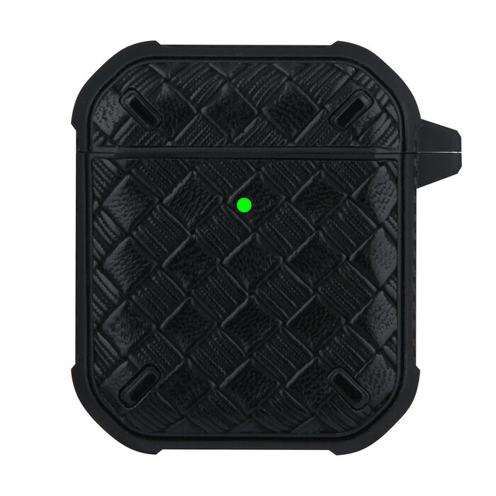 JVS Products Hoesje geschikt voor Apple Airpods Pro - Softcase - Sleutelhanger - Cover - Siliconen - Zwart