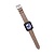 Bandje geschikt voor Apple Watch 42/44MM - Maat L - Horlogebandje - Gespsluiting - Polsband - Kunstleer - Grijs