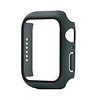 Hoesje geschikt voor Apple Watch 42MM - Hardcase - Screenprotector - Kunststof - Donkergroen