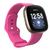 Bandje geschikt voor Fitbit Sense - Maat L - Polsband - Horlogebandje - Siliconen - Roze