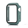 Hoesje geschikt voor Apple Watch 38MM - Hardcase - Screenprotector - Kunststof - Zeeblauw