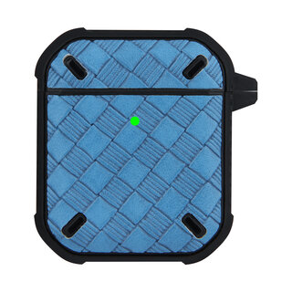 JVS Products Hoesje geschikt voor Apple Airpods Pro - Softcase - Sleutelhanger - Cover - Siliconen - Blauw