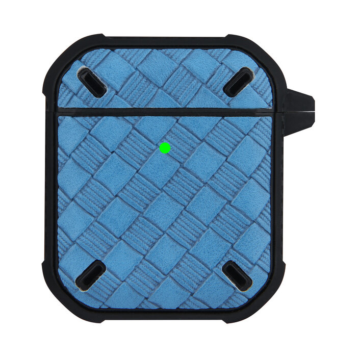 JVS Products Hoesje geschikt voor Apple Airpods Pro - Softcase - Sleutelhanger - Cover - Siliconen - Blauw