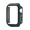 Hoesje geschikt voor Apple Watch 40MM - Hardcase - Screenprotector - Kunststof - Donkergroen