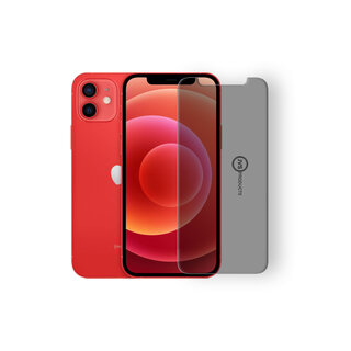 JVS Products Screenprotector geschikt voor iPhone 12 - Privacy - Tempered Glass - Beschermglas - Glas - Privacy screenprotector