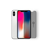 Screenprotector geschikt voor iPhone X - Privacy - Tempered Glass - Beschermglas - Glas - Privacy screenprotector