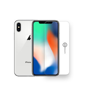 JVS Products Screenprotector geschikt voor iPhone X - Tempered Glass - Beschermglas - Glas - Transparant