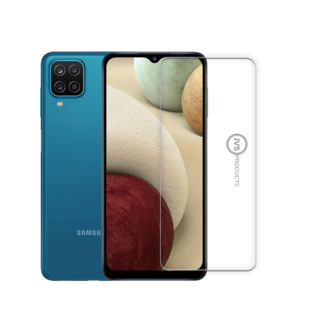 JVS Products Screenprotector geschikt voor Samsung Galaxy A12 - Tempered Glass - Beschermglas - Glas - Transparant