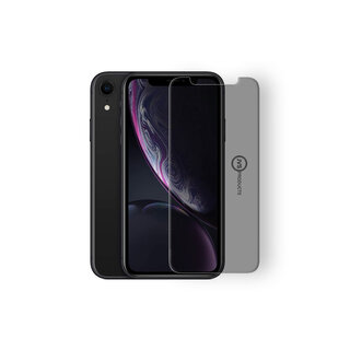 JVS Products Screenprotector geschikt voor iPhone XR - Privacy - Tempered Glass - Beschermglas - Glas - Privacy screenprotector