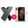 iPhone 11 Pro Max Transparant Hoesje + GRATIS Screenprotector - Transparant - Extra Dun - Apple iPhone 11 Pro Max - Hoes - Cover - Case - Screenprotector kit