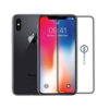 Screenprotector geschikt voor iPhone X - Premium - Volledig bedekt - Edge to edge - Tempered Glass - Beschermglas - Glas - Transparant