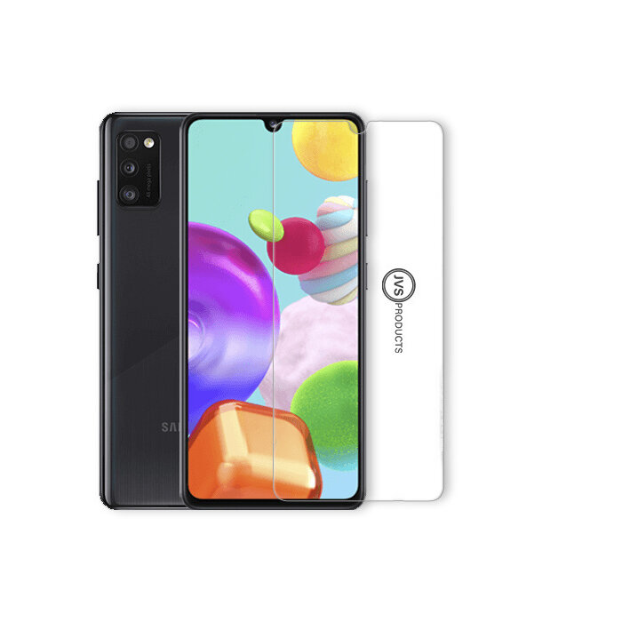 JVS Products Samsung Galaxy A41 Transparant Hoesje + GRATIS Screenprotector - Transparant - Extra Dun - Samsung Galaxy A41 - Hoes - Cover - Case - Screenprotector kit