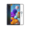 Screenprotector geschikt voor Samsung Galaxy A21 - Premium - Volledig bedekt - Edge to edge - Tempered Glass - Beschermglas - Glas - Transparant