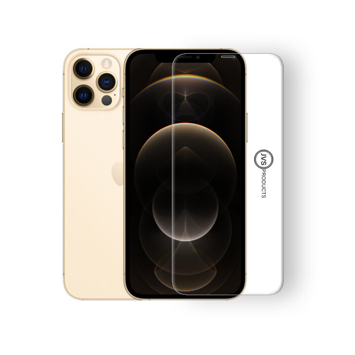 JVS Products Screenprotector geschikt voor iPhone 12 Pro Max - Tempered Glass - Beschermglas - Glas - Transparant