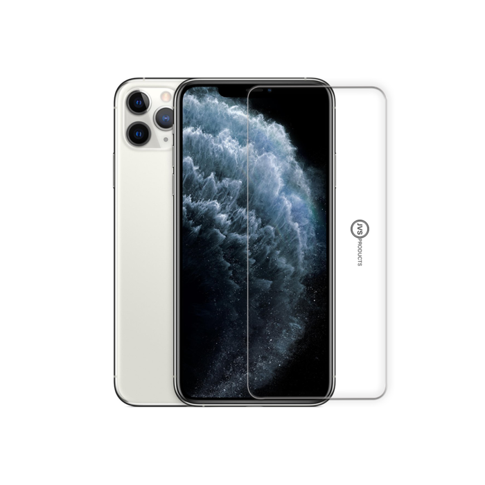 JVS Products iPhone 11 Pro Max Hoesje - Kunstleer - Portemonnee - Book Case - Wallet - Apple iPhone 11 Pro Max - Donkerbruin + Gratis Screenprotector