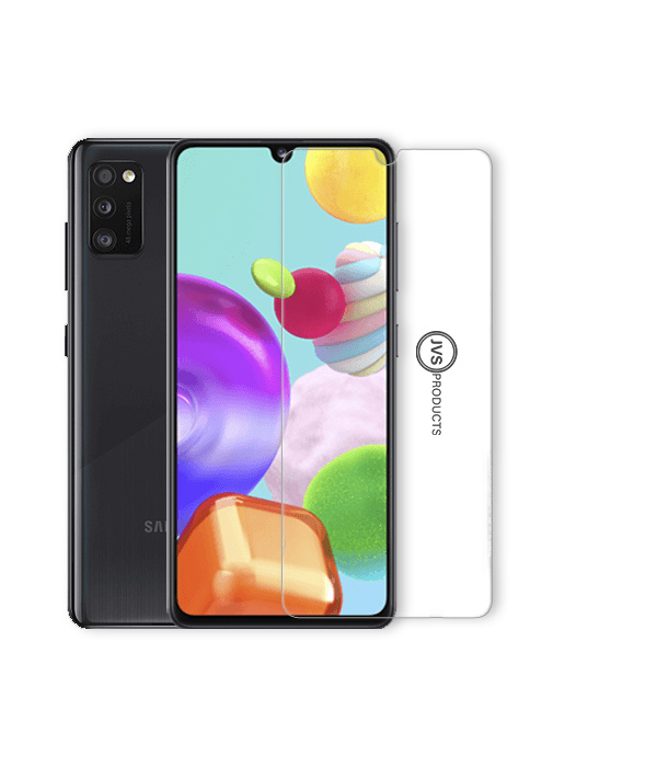 JVS Products Screenprotector geschikt voor Samsung Galaxy A41 - Tempered Glass - Beschermglas - Glas - Transparant