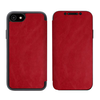 iPhone X hoesje - Bookcase - Kunstleer - Siliconen - Rood