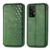 Samsung Galaxy A51 hoesje - Bookcase - Pasjeshouder - Portemonnee - Diamantpatroon - Kunstleer - Groen