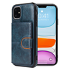 iPhone XS hoesje - Backcover - Pasjeshouder - Portemonnee - Kunstleer - Blauw