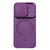iPhone 13 hoesje - Backcover - Geschikt voor MagSafe - Camerabescherming - TPU - Paars