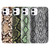 iPhone 12 Pro hoesje - Backcover - Slangenprint - TPU - Lichtgroen