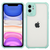 iPhone 11 Pro Max hoesje - Backcover - Camerabescherming - Anti shock - TPU - Transparant/Turquoise