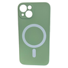 iPhone 14 Pro Max hoesje - Backcover - Geschikt voor MagSafe - TPU - Lichtgroen