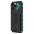 Samsung Galaxy A42 hoesje - Backcover - Rugged Armor - Kickstand - Extra valbescherming - TPU - Zwart/Groen