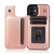 iPhone SE 2020 hoesje - Backcover - Pasjeshouder - Portemonnee - Kunstleer - Rose Goud