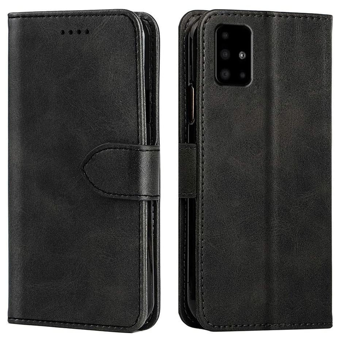 JVS Products iPhone SE 2020 hoesje - Bookcase - Pasjeshouder - Portemonnee - Kunstleer - Zwart