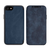 iPhone 12 hoesje - Bookcase - Kunstleer - Siliconen - Blauw