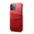 Xiaomi 12T hoesje - Backcover - Pasjeshouder - Portemonnee - Kunstleer - Rood