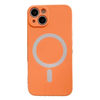 iPhone 14 Plus hoesje - Backcover - Geschikt voor MagSafe - TPU - Oranje