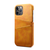 Samsung Galaxy A51 hoesje - Backcover - Pasjeshouder - Portemonnee - Kunstleer - Lichtbruin