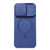 iPhone 12 Pro Max hoesje - Backcover - Geschikt voor MagSafe - Camerabescherming - TPU - Blauw