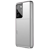 Samsung Galaxy S21 hoesje - Backcover - Hardcase - Pasjeshouder - Portemonnee - Shockproof - TPU - Wit