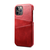 Samsung Galaxy S21 Plus hoesje - Backcover - Pasjeshouder - Portemonnee - Kunstleer - Rood