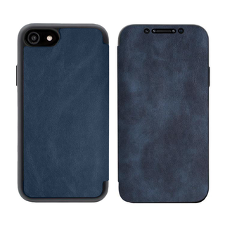 JVS Products iPhone 12 Pro Max hoesje - Bookcase - Kunstleer - Siliconen - Blauw
