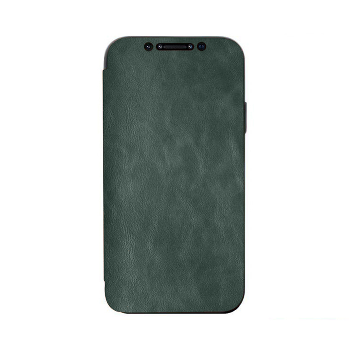 JVS Products Samsung Galaxy S21 Ultra hoesje - Bookcase - Kunstleer - Siliconen - Groen